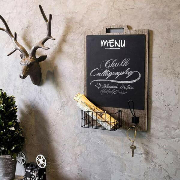 Buy Wholesale China Chalkboards,single-sided Retro Hanging Small