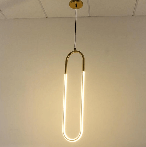 Oberon - Long Hanging U Light | Bright & Plus.