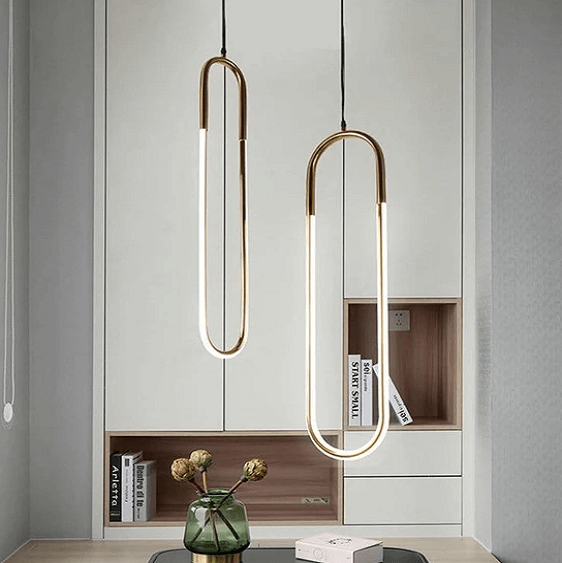 Oberon - Long Hanging U Light | Bright & Plus.