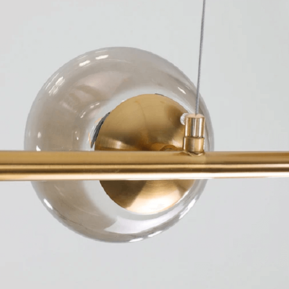 Olive Tree Branch 4 head Vertical Line Chandelier | Bright & Plus.