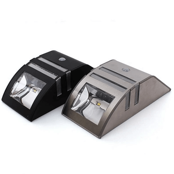 Outdoor Motion Sensor Solar Wall Lamp | Bright & Plus.