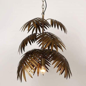 JEUNEU Palm - Antique Bronze Chandelier | Bright & Plus.