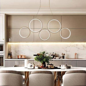 Pendre - Hanging Dimmable Ring Lamp | Bright & Plus.