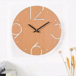 Perry-Number Hollow Out Wooden Clock | Bright & Plus.