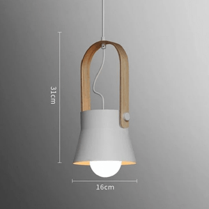 Petah - Modern Nordic LED Hanging Dome Lights | Bright & Plus.