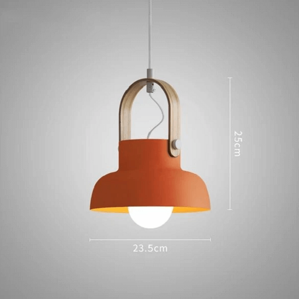 Petah - Modern Nordic LED Hanging Dome Lights | Bright & Plus.