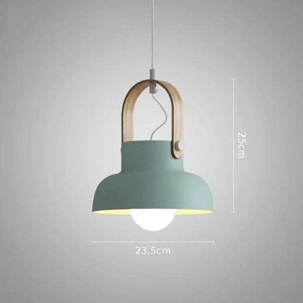 Petah - Modern Nordic LED Hanging Dome Lights | Bright & Plus.