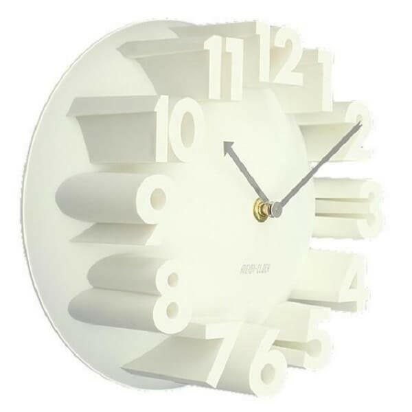 Pierre - Modern 3D Round Wall Clock | Bright & Plus.
