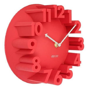 Pierre - Modern 3D Round Wall Clock | Bright & Plus.