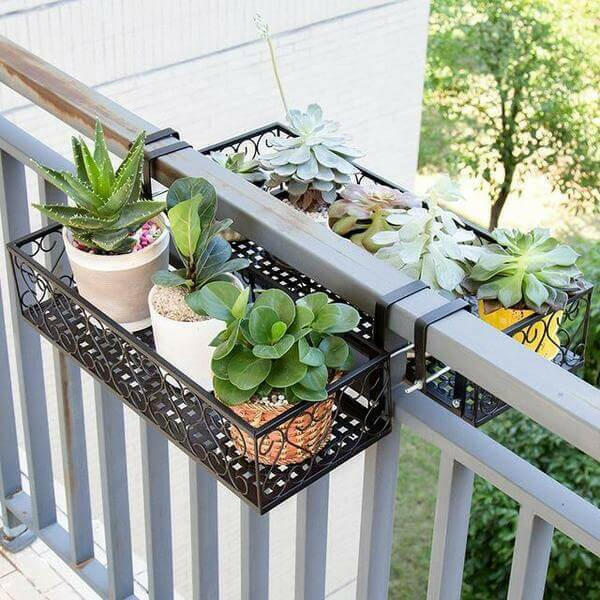railing hanging planter Poppa