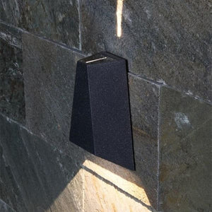 Pyramid Waterproof Wall Lamp