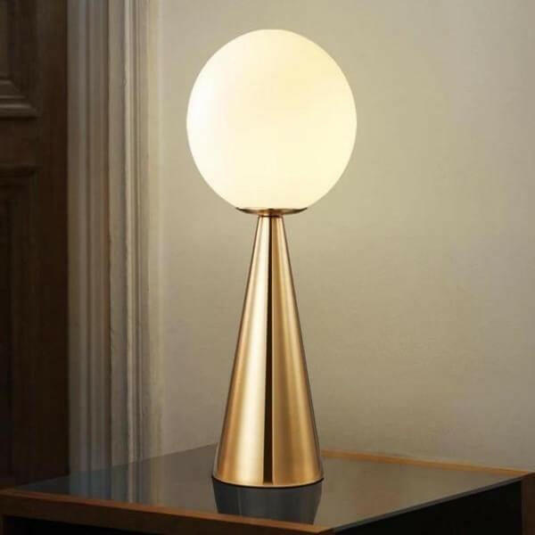 Quinn - Cone Table Lamp | Bright & Plus.