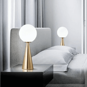 Quinn - Cone Table Lamp | Bright & Plus.