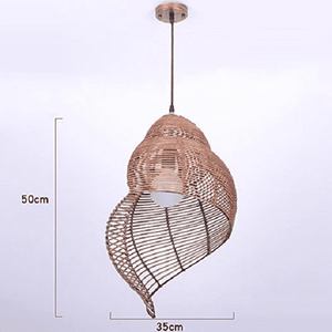 Rett - Light Shell Ceiling Lamp | Bright & Plus.