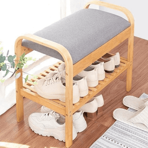 Rilynn - Shoe Rack with Bench | Bright & Plus.
