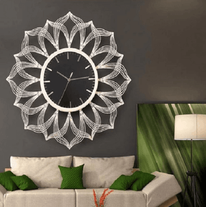 Sacha - Large Silent Modern Clock | Bright & Plus.
