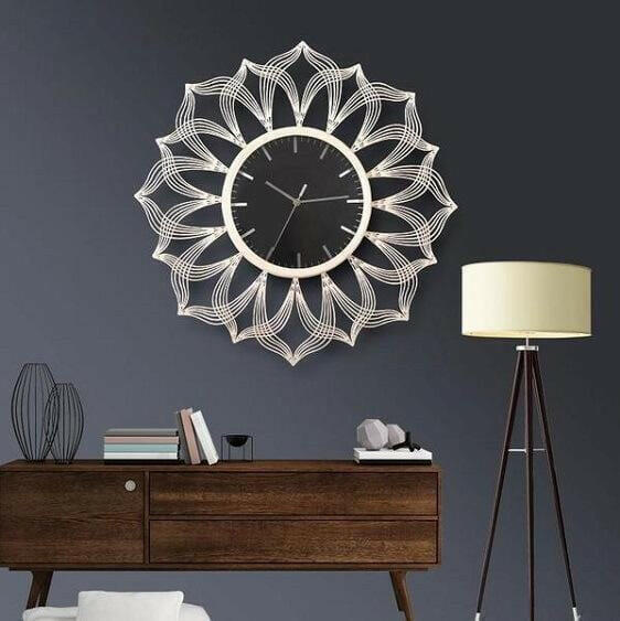 Sacha - Large Silent Modern Clock | Bright & Plus.
