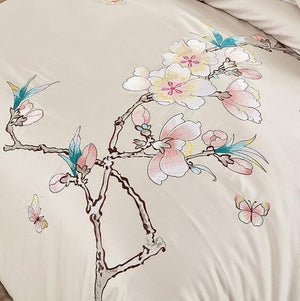 Safeena Egyptian Cotton Embroidered Bedding Set | Bright & Plus.