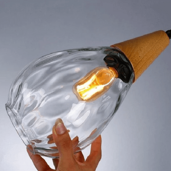 Sergia - Modern Nordic Drop Glass Pendant Lamp | Bright & Plus.