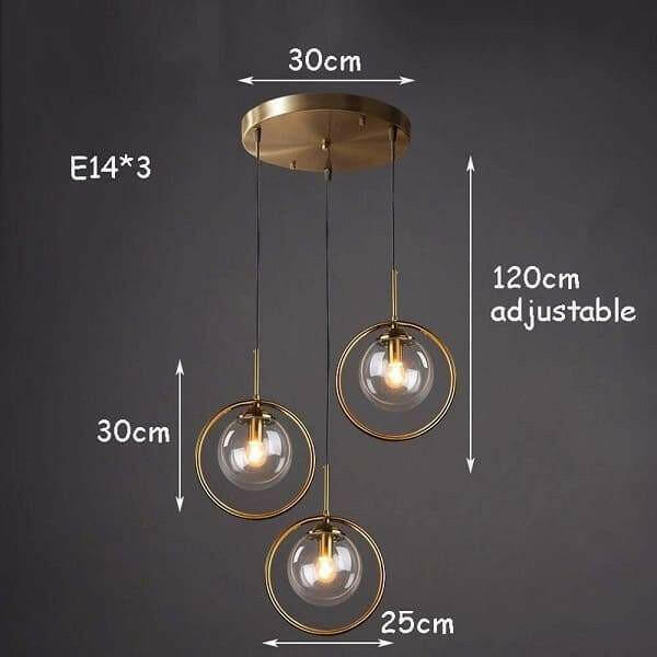 Silvana - Modern Ring Pendant Light | Bright & Plus.