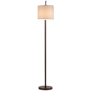Standing Industrial Arc Light with Hanging Lamp Shade Bedroom | Bright & Plus.