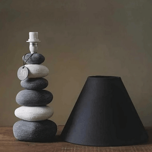 Stonia - Modern Ceramic Stone Pile Lamp | Bright & Plus.
