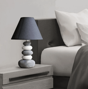 Stonia - Modern Ceramic Stone Pile Lamp | Bright & Plus.
