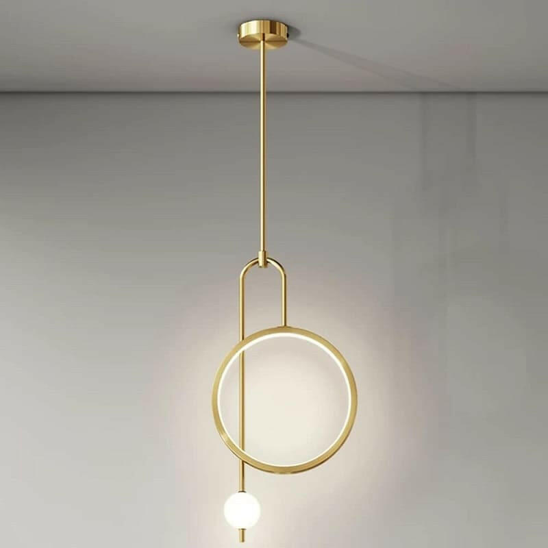 Strom - Gold Ring Pendant Light Modern