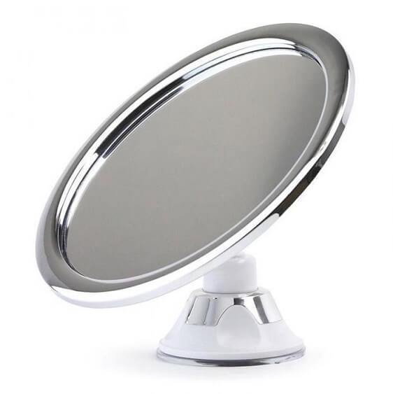 Suction Fogless Shower Mirror | Bright & Plus.