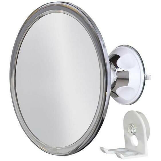 Suction Fogless Shower Mirror | Bright & Plus.
