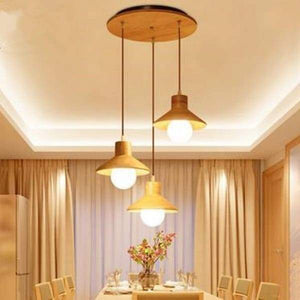 Sud - Wooden Pendant Lamp Nordic Design | Bright & Plus.