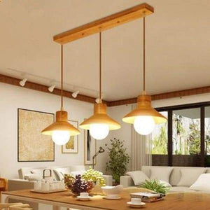 Sud - Wooden Pendant Lamp Nordic Design | Bright & Plus.