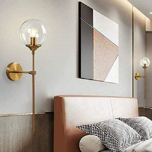 Susuo - Glass Sphere Wall Lamp | Bright & Plus.