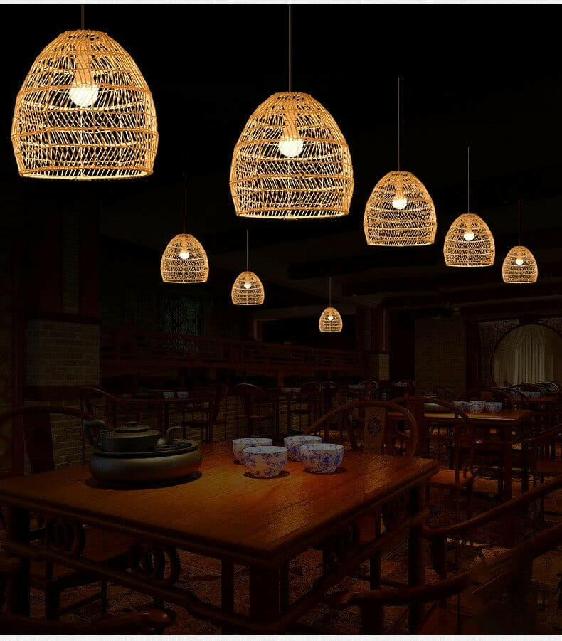 Tahiel - Vintage Handmade Wicker Candle Holder