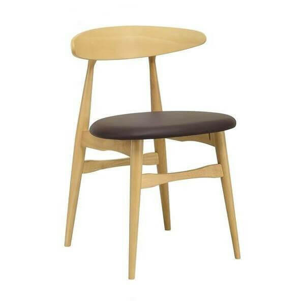 Mocha discount dining chairs