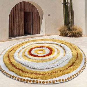 Tunis Organic Wool  Round Rug