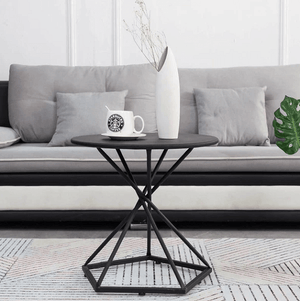 Vera - Modern Nordic Wrought Iron Coffee Table | Bright & Plus.
