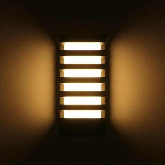Verti-Modern Rectangular Horizontal Panel Lamp | Bright & Plus.