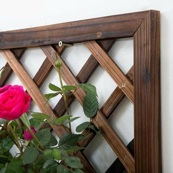 Vintage Wooden Outdoor Farmhouse Wall Planter | Bright & Plus.