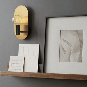 Wall Lamp Minimalist Gold Wall Hanging
