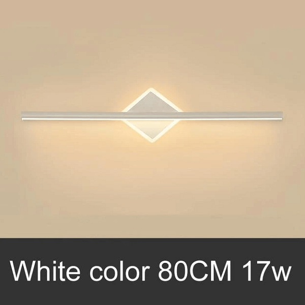 White Gold Bathroom Vanity Mirror Lamp Light | Bright & Plus.