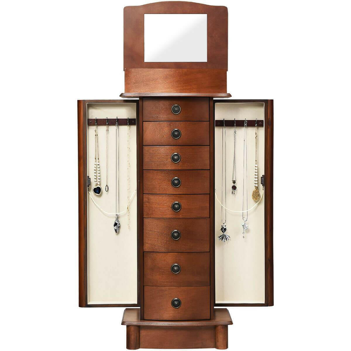 Box Stand Jewelry Cabinet | Bright & Plus.