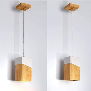 Woodly Modern Hanging Pendant Lights | Bright & Plus.