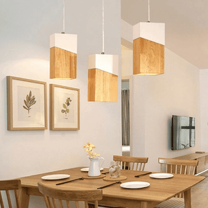Woodly Modern Hanging Pendant Lights | Bright & Plus.