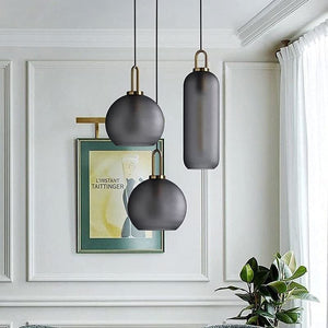 Zen - Nordic Glass Chandelier Circle Ceiling Lamp