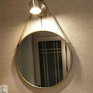 Zenith - Round Hanging Mirror | Bright & Plus.