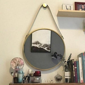 Zenith - Round Hanging Mirror | Bright & Plus.