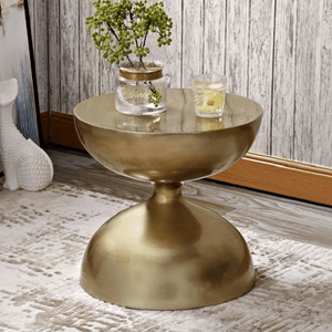 Zephyr - Modern Hourglass Accent Side Table | Bright & Plus.