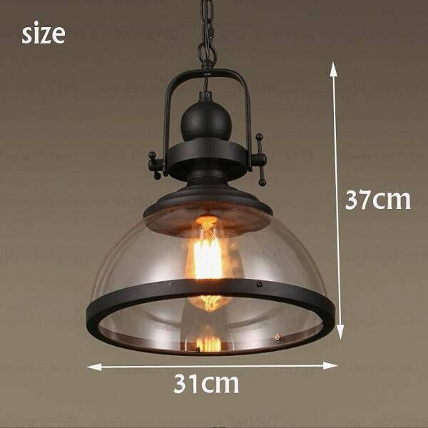 Gree - Industrial Glass Pendant Light | Bright & Plus.