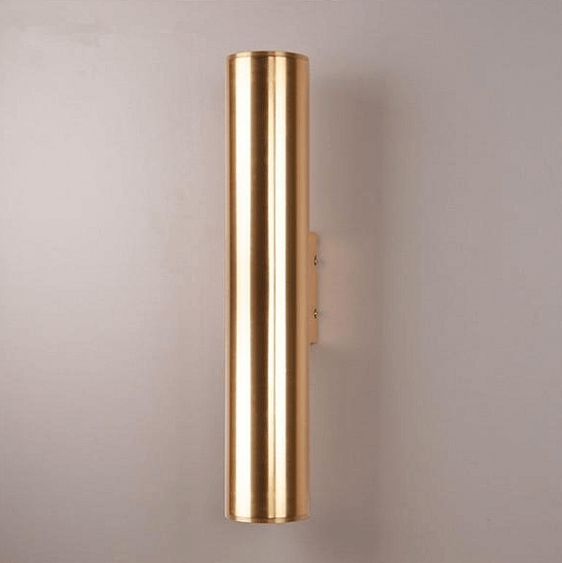Tobias - Modern Nordic Art Deco Cylinder Wall Lamp | Bright & Plus.